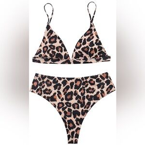 NWOT Leopard Print Bikini